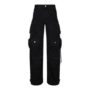 THE ATTICO Women's Cargo Pants Women BLACK